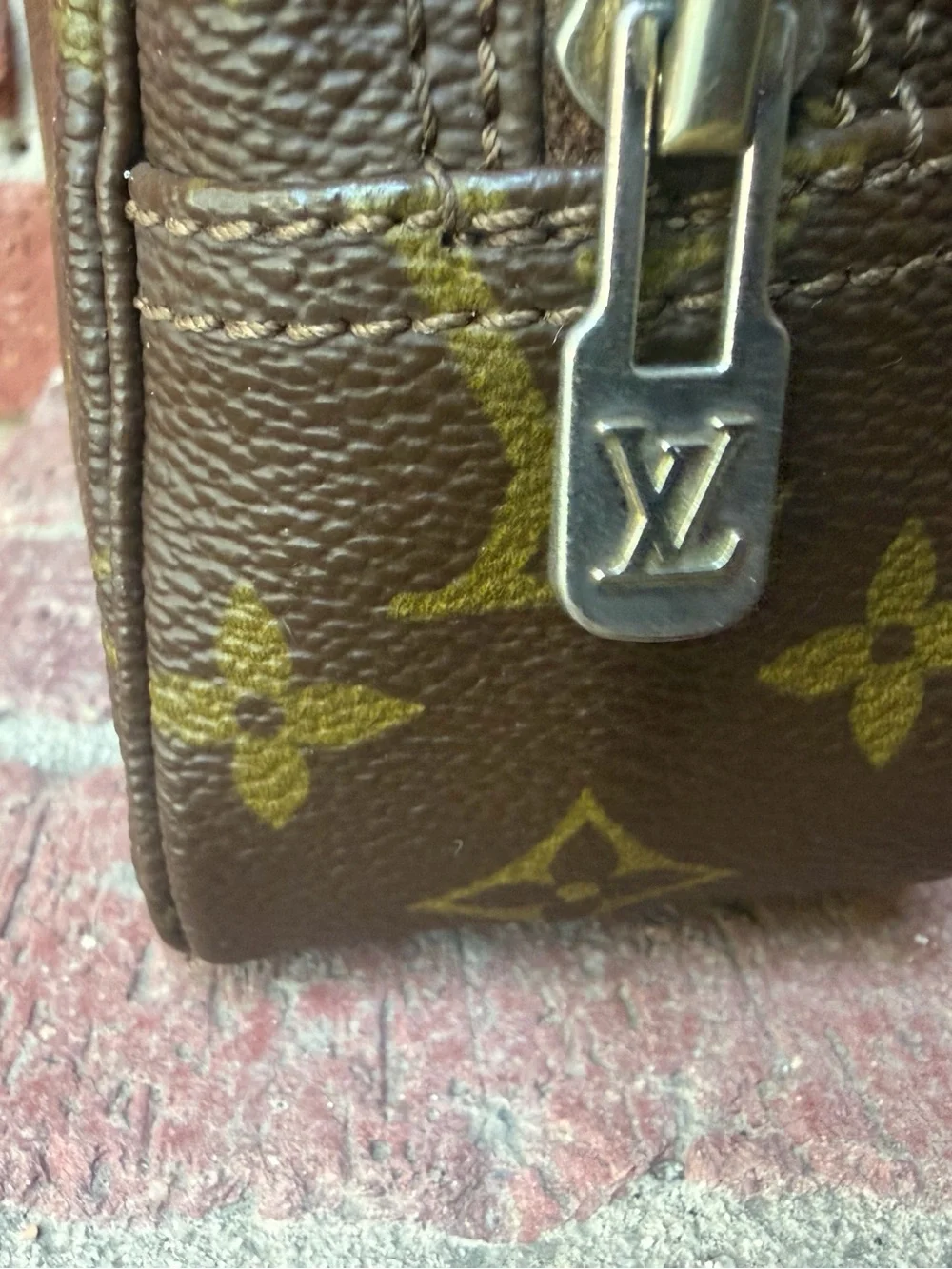 Vintage Pre-Date Code Louis Vuitton Trousse 23 Toiletry Bag- with COA